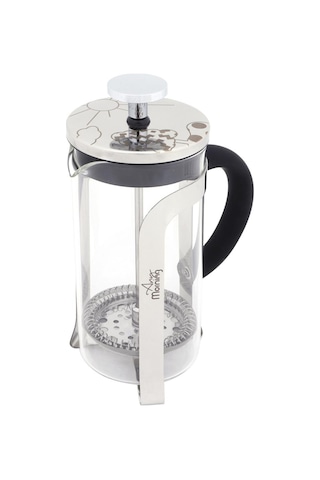 Any Morning Fy450 Kahve Ve Bitki Çayı İçin french Press 600 ML Gri