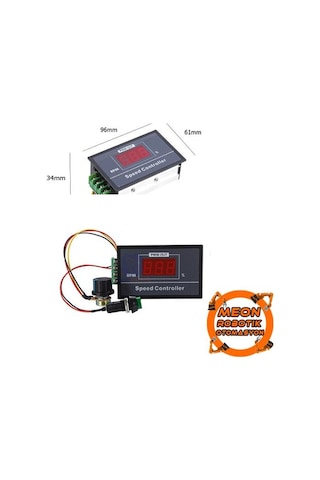 6-60V 30A Dc Pwm Motor Hız Kontrol Devresi
