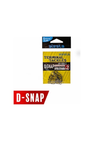 Alesta D-snap Spin Ve Lrf Klipsi No: 1