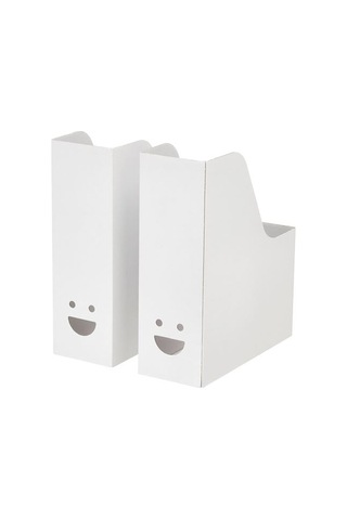 Ikea Tjabba Dosyalık, Beyaz, 2 Adet