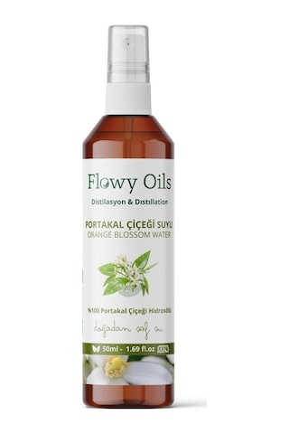 Flowy Oils Portakal Çiçeği Suyu Kırışıklık ve Akne Karşıtı Tonik 50 ML