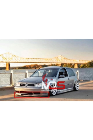 Vw Golf Mk4 25. Yıl Ön Tampon Eki Karlık Fiberglass Boyasız