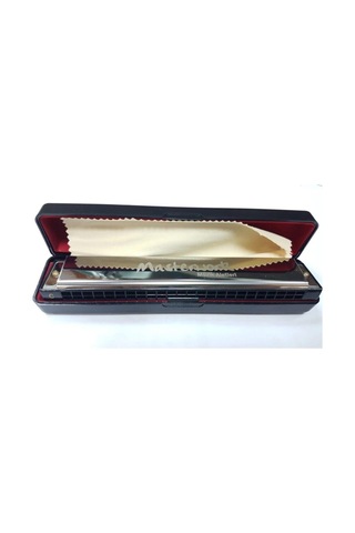 24 Delikli C ( DO ) Mızıka - Kutulu Temizleme Mendili Dahil - 24 Hole C Key With Case And Cloth-sgh-mstrdd