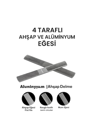 Senbang Çok Amaçlı Ahşap Aliminyum Mum Egesi 4 Taraflı