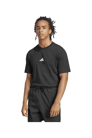 Adidas M Sl Sj T Siyah - Beyaz Erkek T-shirt Je9024 Siyah - Beyaz