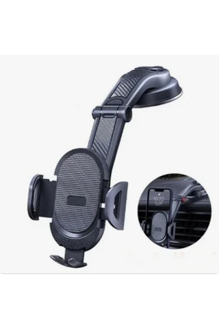Telefon Tutucu Araç İçi Torpido Üstü Güçlü Vantuzlu Tutucu