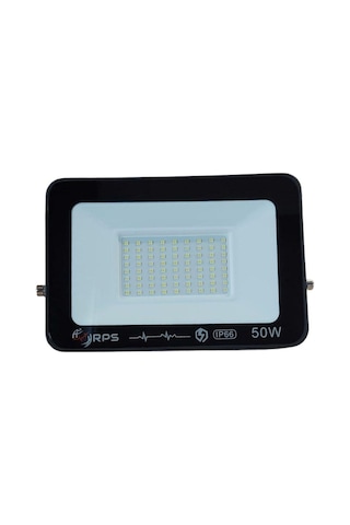 50w Beyaz Işık Siyah Kasa Ip66 Led Projektör