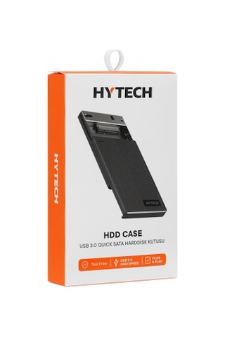 HYTECH HY-HDC27 USB 3.0 Quick, HDD Kutu,  Siyah 2,5"