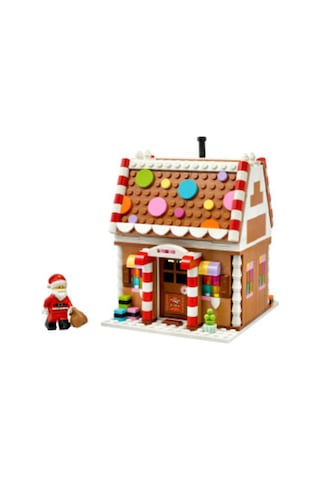 LEGO® Zencefilli Kurabiye Ev 40809 – 10+ Çocuklar için Noel Baba Figürü İçeren Yılbaşı Temalı Yaratıcı Oyuncak Yapım Seti (498P)