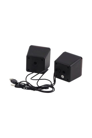 Kablolu Aux Usb Mini Multimedia Hoparlör Aux Girişli Usb Kablolu Pc Laptop Speaker Ses Sistemi 1+1 Sku: Smgstk861bdde226