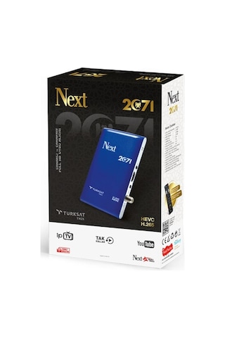 Next 2071 H265 Çanaklı Çanaksız Full HD Uydu Alıcısı