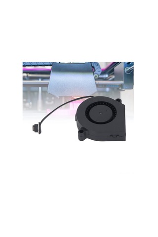 Tenfowee 3d Yazıcı Soğutma Fanı Bambu Lab P1p/p1s Uyumlu, 24v Çift Topaklı Rulmanlı 5015 Blower, 7800 Rpm Hızlı Soğuma, 50x50x15mm