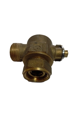 Kombi Vanası 1/2 1/2 Rekor-1/2 Dişli Köşe Kulpsuz Su İçin