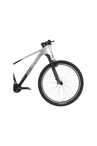 Bisan Bold 7.3 - 29 Jant 17'' 43cm M Kadro 21 Vites Dağ Bisikleti - Gri / Koyu Yeşil Krom Çok Renkli