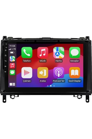 Mercedes Vito Android Multimedya Sistemi 2010-2017 8gb Ram, 64gb Hafıza, Bluetooth, Carplay & Android Auto Kamera 9"
