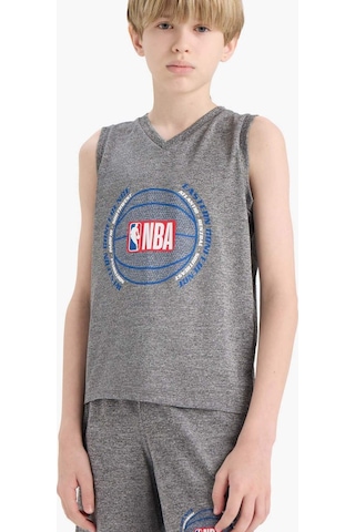 Defacto Erkek Çocuk Nba Wordmark V Yaka Atlet E4847a825hsgr210 Gri