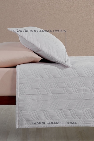 Elart Fashion Yatak Seti Tek Kişilik 4 Parça Ekru