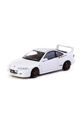 Tarmac Works 1/64 Honda Integra Type R Dc2 Mugen Championship White Çok Renkli