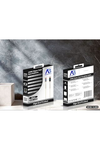 Apollobell Cch10-007 240w Süper Hızlı Şarj Kablosu