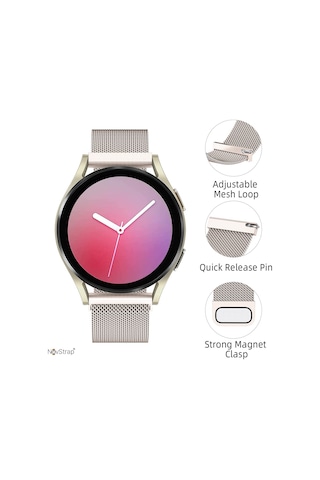 Novstrap Huawei Watch Gt5 46mm Gt5 Pro Gt4 46mm Gt3 46mm Gt3 Pro Gt3 Se Gt2 İle Uyumlu Kordon 22mm Metal Hasır Çelik Kayış
