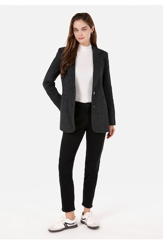 Colins Gri Kadın Ceket Cl1071188 Q1.v1 Dgr Koyu Gri