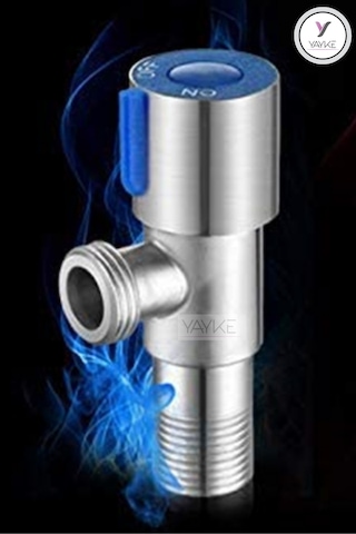 Yayke Ara Musluk Vanası Mutfak Lavabo Giriş 1/2 Krom