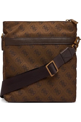 Guess Berlin Erkek Çapraz Askılı Çanta Hmbenpp6123 Kahverengi