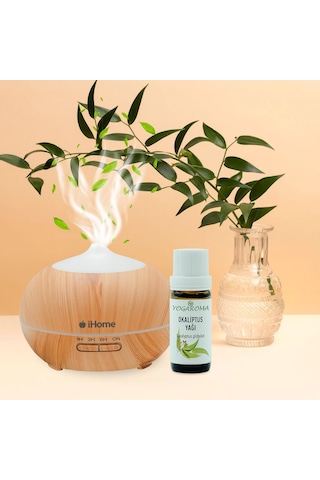 Npo Yogaroma Ferahlatıcı Aromaterapi 10ml Saf Ve Doğal Okaliptus Uçucu Yağ 10 ML