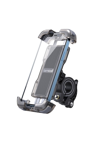 Lamicall Motosiklet Ve Bisiklet Telefon Tutucu Ayarlanabilir Bp03t Transparan