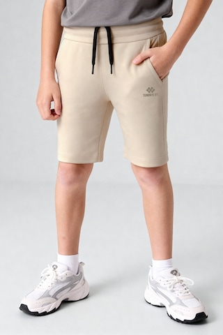 Tommylife Standart Fit Basic Performans 2li Paket Siyah-bej Erkek Çocuk Şort - 11303 Siyah-bej