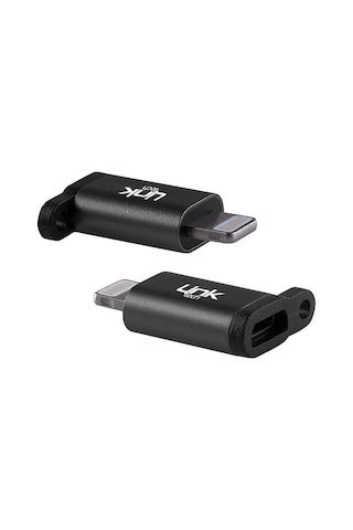 Linktech O189 Micro Usb To Lightning Dönüştürücü Metal Adaptör -