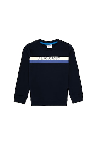 U.S. Polo Assn. Erkek Çocuk Lacivert Basic Bisiklet Yaka Sweatshirt 50313994-VR033