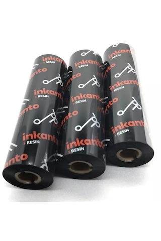 110mm X 74m 3 Adet İnkanto Resin Ribon Axr-1