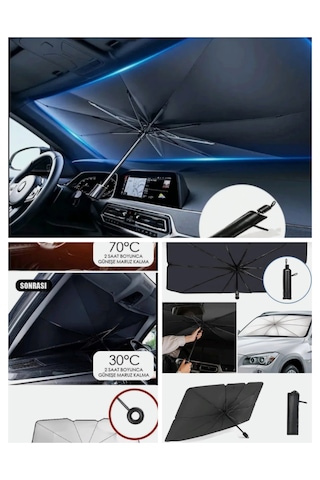 Oto Binek-suv Otomatik  Metalize 1.sınıf Güneş Engelleyici