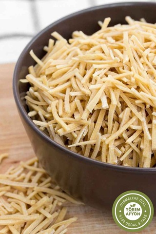 Yörem Afyon Meşhur Afyonkarahisar Bol Yumurtalı Ev Yapımı Katkısız Erişte 500gr.