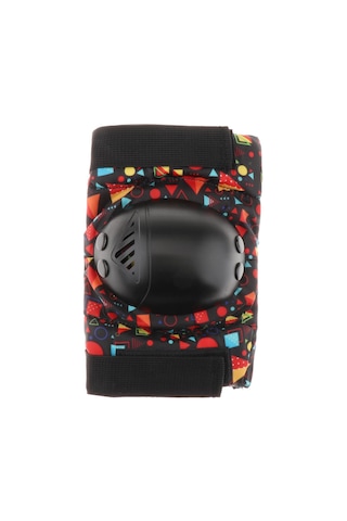 Suntek Kaykay Paten Diz Dirsek Bilek Pedi Koruyucu Dişli Siyah