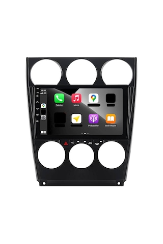 Mazda 6 Android Multimedya Sistemi 4-64 Cadence R18 2004-2012 Ön Kayıt Kamera Hediyeli Diğer