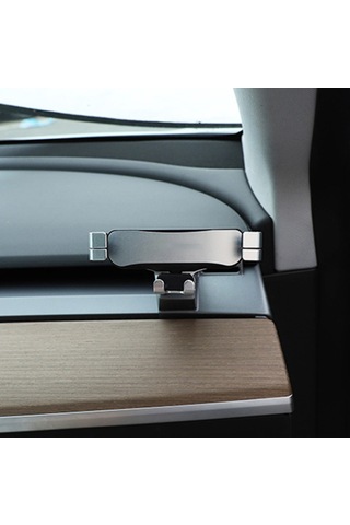 Kosona Tesla Model 3/y Sağ Sürüş İçin Araç Telefon Tutucusu - 360 Döner, 4.7-7 İnç Telefonlar, Merkezi Panel Montajlı, Delme Gerektirmeyen Abs Plastik