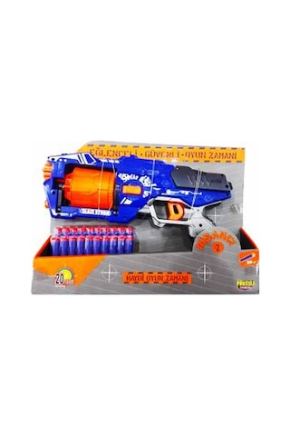 Nerf Nişancı2 Sünger Mermi Atan Oyuncak Tabanca 20 Mermi