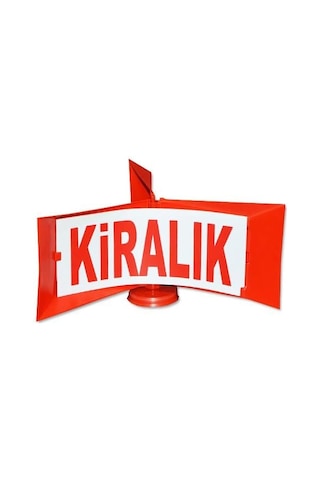 Araç Üstü Rüzgar Gülü Fırfır Tabela Satılık-Kiralık Çift Taraflı