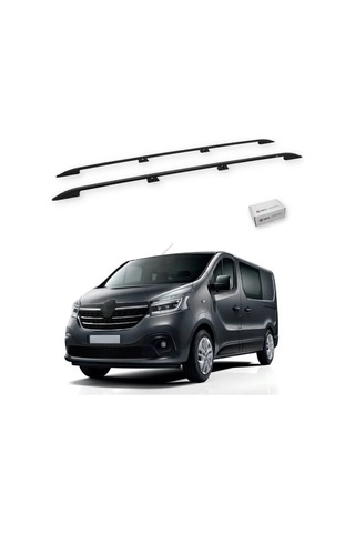 Turtle Mitsubishi Express X82 2020-2025 / Uzun Şasi Tavan Çıtası Crown Siyah