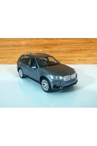 Welly Bmw X5 1/36 Ölçek Füme Diecast Çek Bırak Metal Model Araba