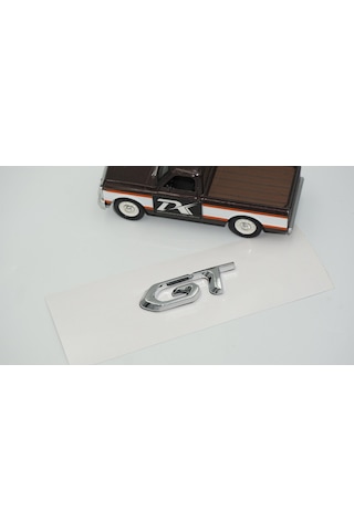 Dk Tuning Gt Bagaj Krom Metal Yazı Logo Amblem Peugeot İle Uyumlu Bagaj Arma