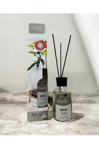 Akçay Markam Çubuklu Oda Kokuları, Poudre 100 Ml Ve White Soap 100 Ml Çiçeksi - Pudralı