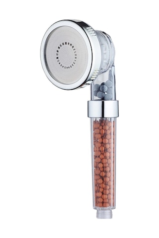 Roichil %50 Su Tasarruflu Ve Arıtmalı Doğal Taşlı Banyo El Duş Başlığı Ahşap