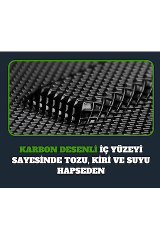 Fiat Doblo 2025 Model 5d Premium Ekstra Havuzlu Paspas Ve Bagaj Havuzu Set