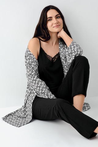 Pierre Cardin Kadın Siyah Sabahlık 5274-48560 Siyah