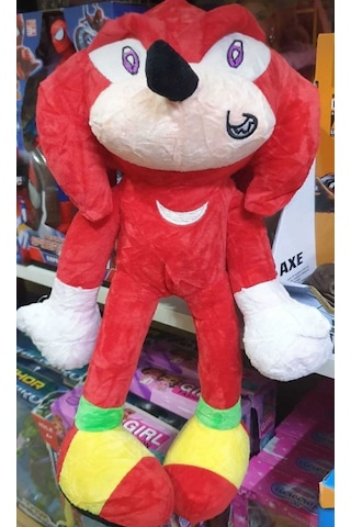 Orijinal Ithal Kumaş Sonic Peluş Oyuncak 40 Cm Shadow Echidna Knu