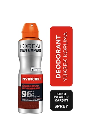 Invincible Anti Deodorant 150 ML X 3 Adet