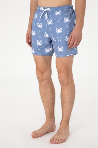 U.s. Polo Assn. Erkek Mavi Deniz Şortu 50299766-vr036 Mavi
